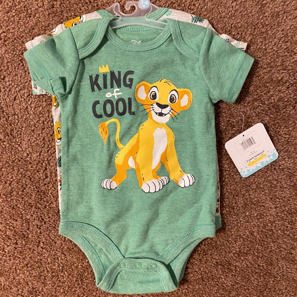 Disney Onesie 3-6 months. New with tags baby